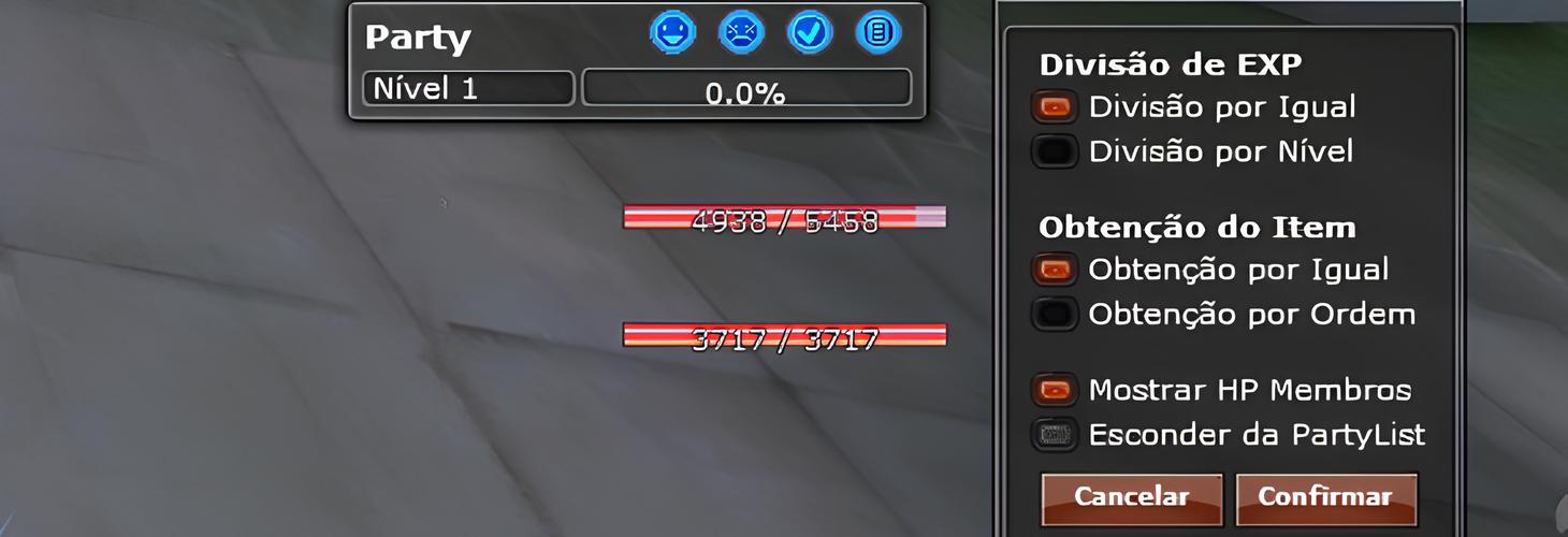 Party Options